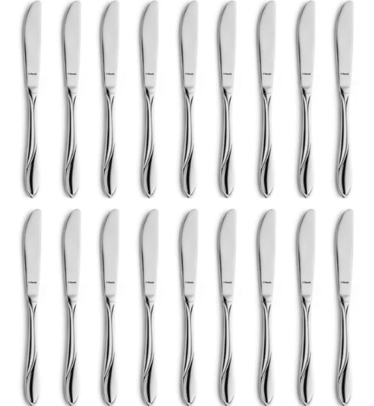 AMEFA WHISPER Sztućce UE 18x Nóż obiadowy 21,5 cm stal 18/0 LUZ
