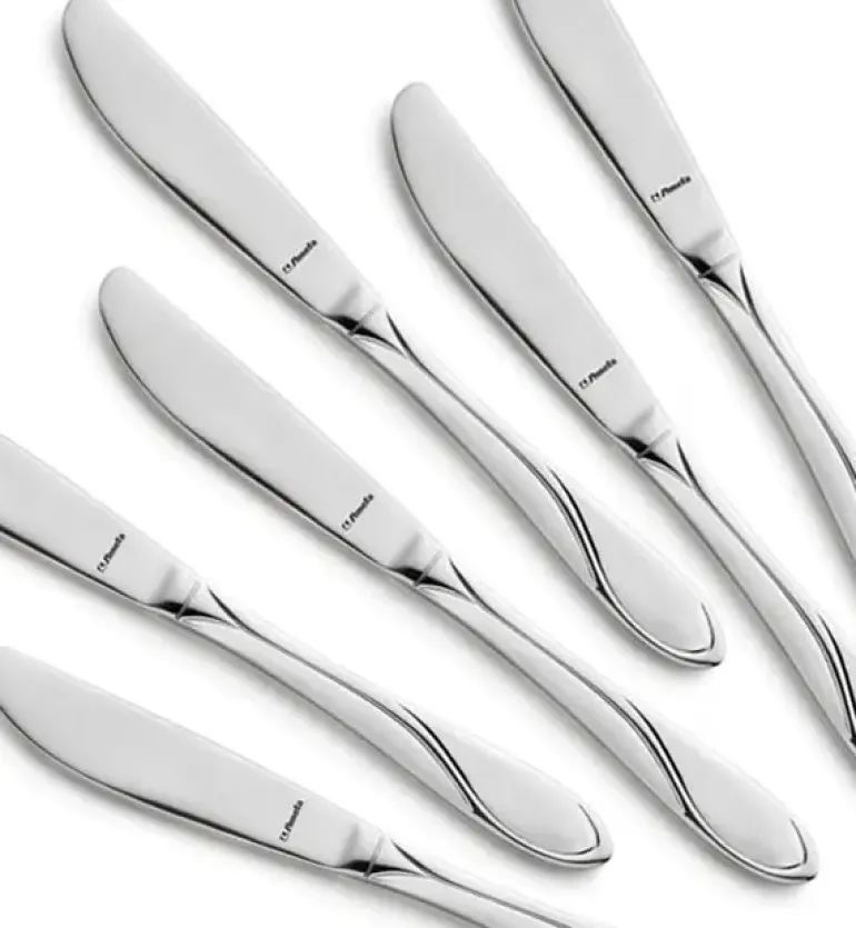 AMEFA WHISPER Sztućce UE 60x Nóż obiadowy 21,5 cm stal 18/0 LUZ