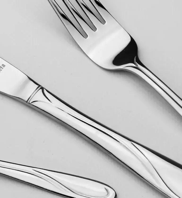 AMEFA WHISPER Sztućce UE 12x Widelec obiadowy 19,7 cm stal 18/0 LUZ