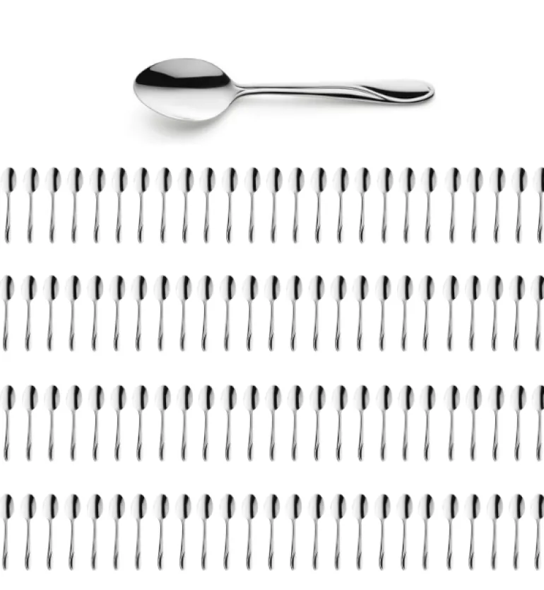 AMEFA WHISPER Sztućce UE 100x Łyżeczka do kawy 11,3 cm stal 18/0 LUZ