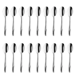 AMEFA WHISPER Sztućce UE 18x Łyżeczka do herbaty 13,6 cm stal 18/0 LUZ