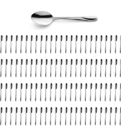 AMEFA WHISPER Sztućce UE 100x Łyżeczka do herbaty 13,6 cm stal 18/0 LUZ