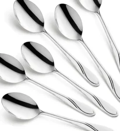 AMEFA WHISPER Sztućce UE 18x Łyżka obiadowa 19,4 cm stal 18/0 LUZ