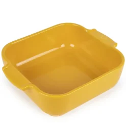 APPOLIA Naczynie kwadratowe 28 cm / żółte