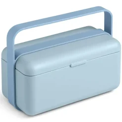 BLIM PLUS Lunchbox ze sztućcami mały niebieski / innowacyjny / wygodny