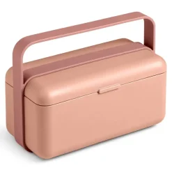 BLIM PLUS Lunchbox ze sztućcami mały różowy / innowacyjny / wygodny