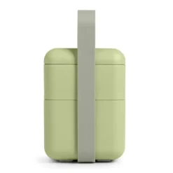BLIM PLUS Lunchbox ze sztućcami duży zielony / innowacyjny / wygodny