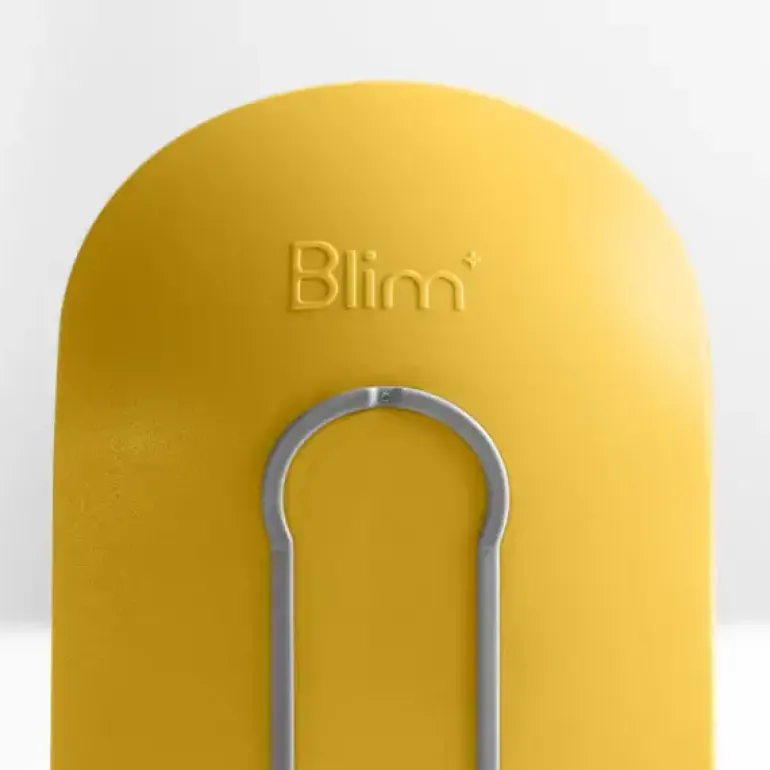 BLIM PLUS Podstawka pod łyżkę żółta / funkcjonalna