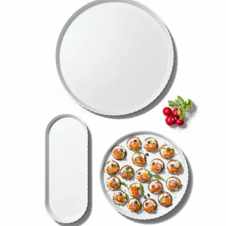 BLIM PLUS Taca okrągła śr. 30 cm biała