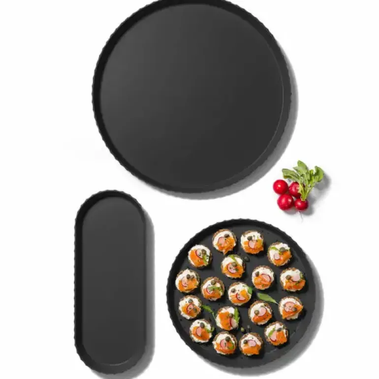 BLIM PLUS Taca okrągła śr. 40 cm czarna