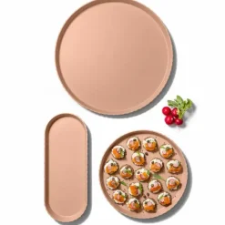 BLIM PLUS Taca okrągła śr. 30 cm pomarańczowa