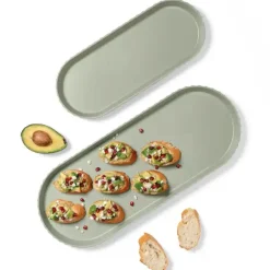 BLIM PLUS Taca owalna 50x25 cm zielona