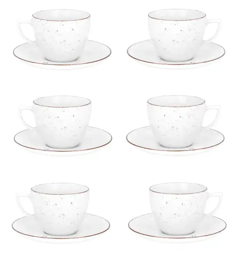 CHODZIEŻ CITY CT00 ŻYWIOŁY Serwis kawowy 12 el / 6 osób / CHŁODNY POWIEW / porcelana