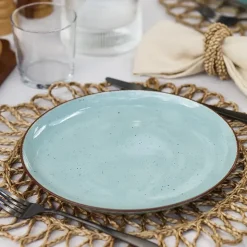 CHODZIEŻ CITY CT05 ŻYWIOŁY Serwis obiadowy 18 el / 6 osób / SPOKÓJ OCEANU / porcelana