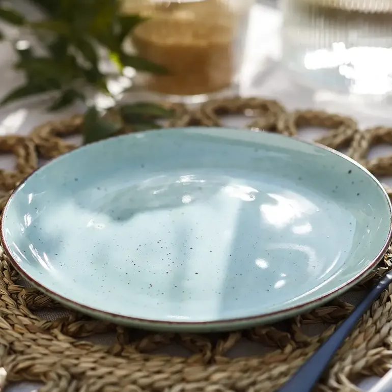 CHODZIEŻ CITY CT05 ŻYWIOŁY Serwis obiadowy 18 el / 6 osób / SPOKÓJ OCEANU / porcelana