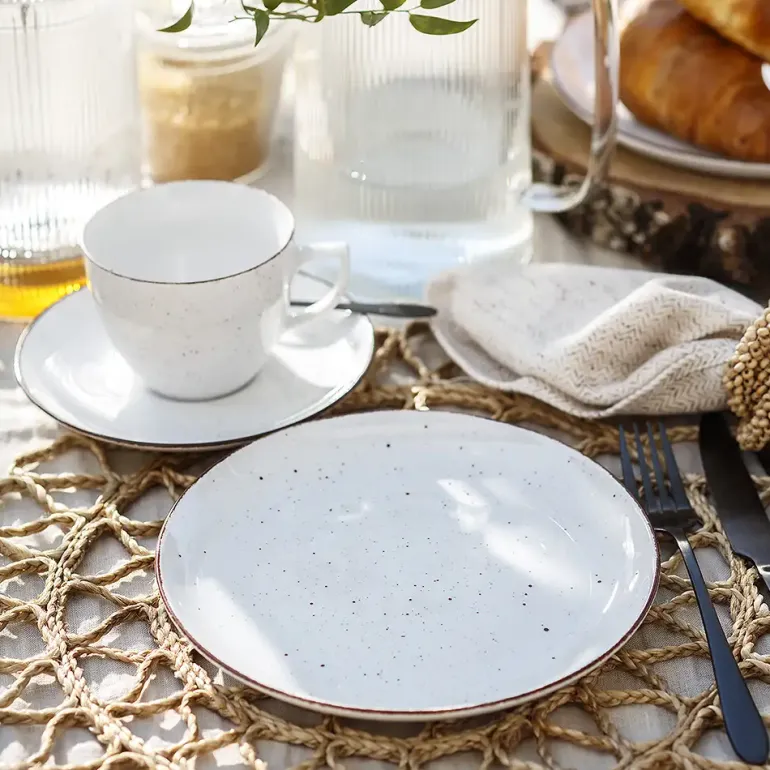 CHODZIEŻ CITY CT00 ŻYWIOŁY Serwis obiadowo-kawowy 36 el / 6 osób / CHŁODNY POWIEW / porcelana