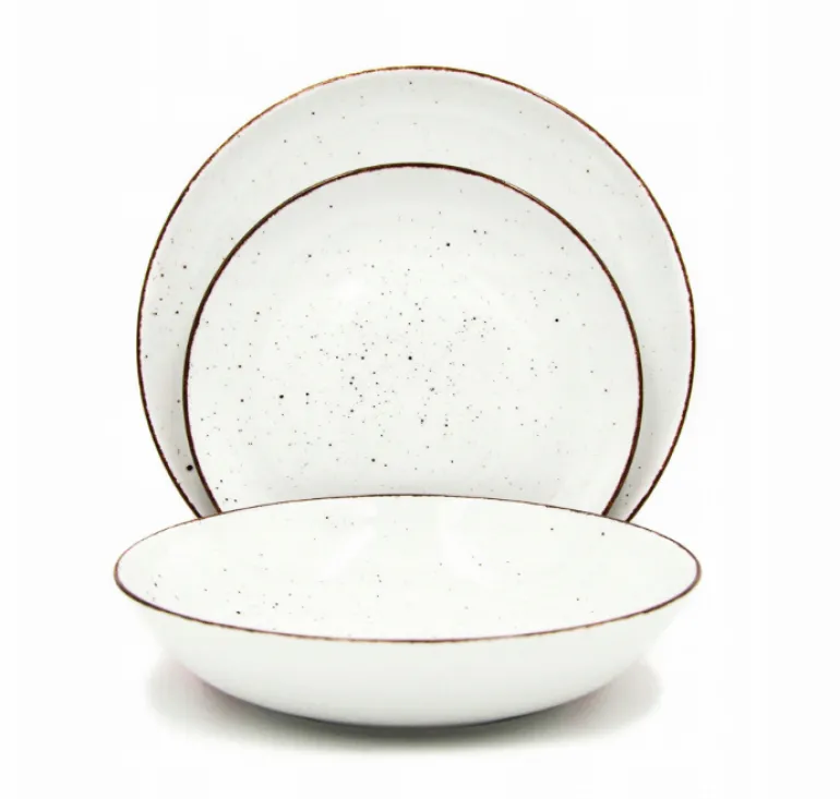 CHODZIEŻ CITY CT00 ŻYWIOŁY Serwis obiadowy 18 el / 6 osób / CHŁODNY POWIEW / porcelana