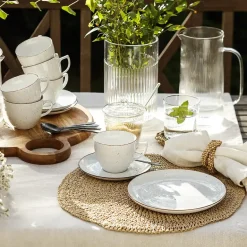 CHODZIEŻ CITY CT02 ŻYWIOŁY Serwis obiadowo-kawowy 60 el / 12 osób / PUSTYNNY PIASEK / porcelana
