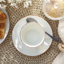 CHODZIEŻ CITY CT02 ŻYWIOŁY Serwis obiadowo-kawowy 60 el / 12 osób / PUSTYNNY PIASEK / porcelana
