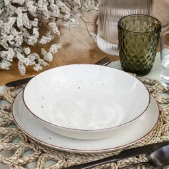 CHODZIEŻ CITY CT02 ŻYWIOŁY Serwis obiadowo-kawowy 60 el / 12 osób / PUSTYNNY PIASEK / porcelana