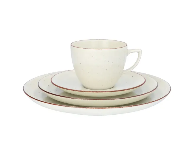 CHODZIEŻ CITY CT02 ŻYWIOŁY Serwis obiadowo-kawowy 30 el / 6 osób / PUSTYNNY PIASEK / porcelana