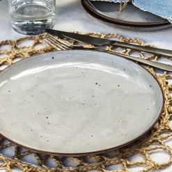 CHODZIEŻ CITY CT01 ŻYWIOŁY Serwis obiadowo-kawowy 60 el / 12 osób / WULKANICZNA ZIEMIA / porcelana