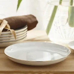 CHODZIEŻ CITY ZŁOTY B326 Serwis obiadowy 54 el / 18 osób / porcelana