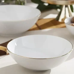 CHODZIEŻ CITY ZŁOTY B326 Serwis obiadowy 18 el / 6 osób / porcelana