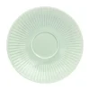 CHODZIEŻ DALIA GL07 FANTAZJA Spodek pod filiżankę 15 cm / pistacja / porcelana
