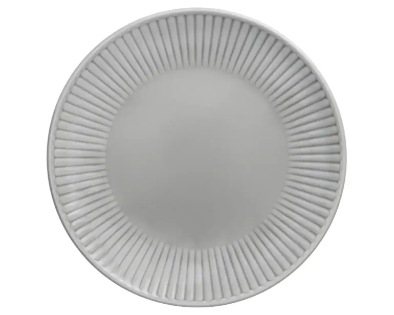 CHODZIEŻ DALIA GL06 GRACJA Talerz płytki obiadowy 26 cm / szary / porcelana