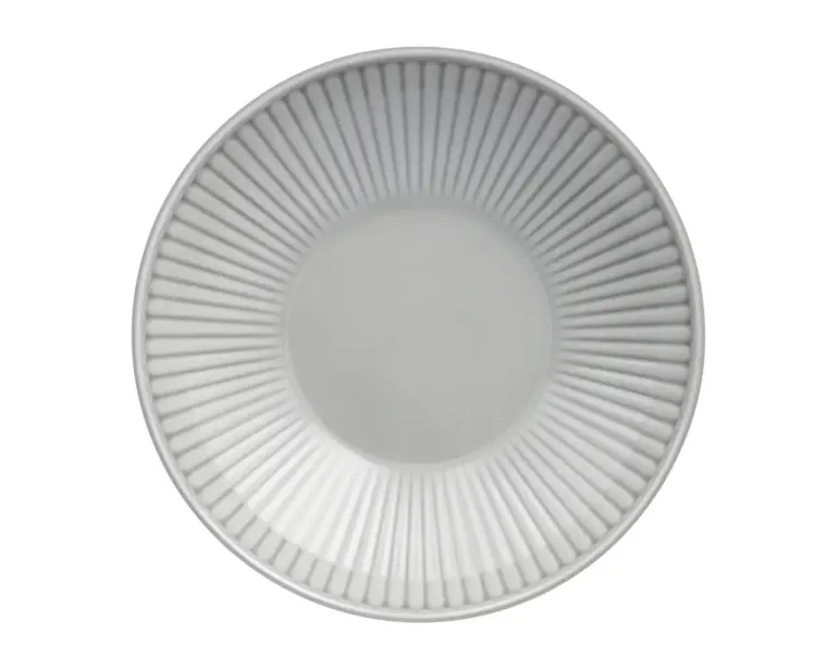 CHODZIEŻ DALIA GL06 GRACJA Talerz głęboki 21,5 cm / szary / porcelana