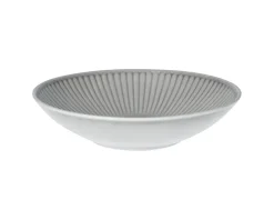 CHODZIEŻ DALIA GL06 GRACJA Talerz głęboki 21,5 cm / szary / porcelana