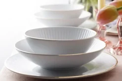 CHODZIEŻ DALIA 3612 ZŁOTA LINIA Serwis obiadowy 44 el / 12 osób / porcelana