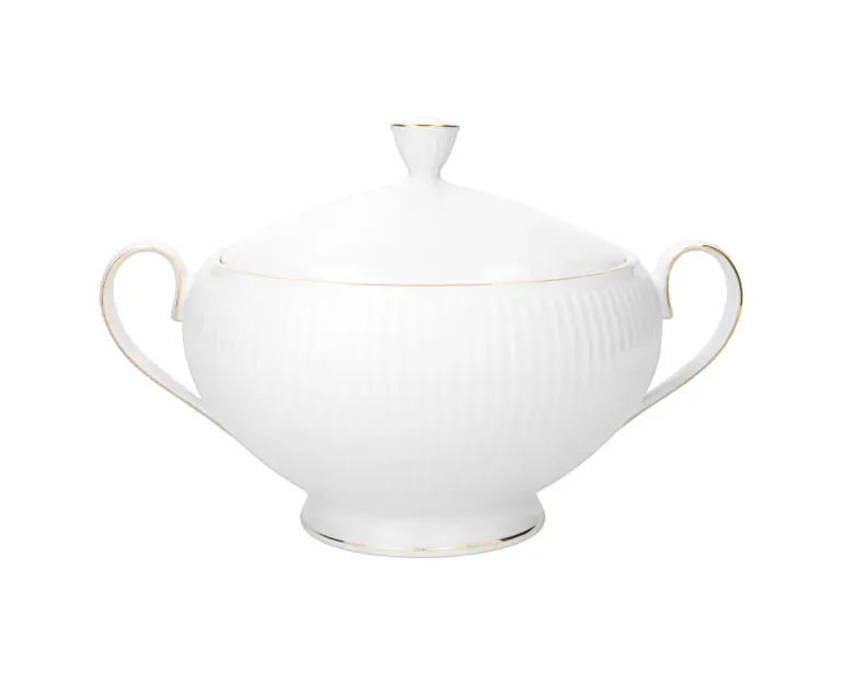 CHODZIEŻ DALIA 3612 ZŁOTA LINIA Serwis obiadowy 44 el / 12 osób / porcelana
