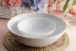 CHODZIEŻ DALIA 3612 ZŁOTA LINIA Serwis obiadowy 44 el / 12 osób / porcelana