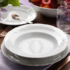 CHODZIEŻ FRYDERYKA BIAŁA C001 Serwis obiadowy 18 el / 6 osób / porcelana