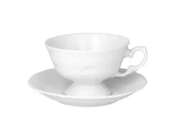 CHODZIEŻ FRYDERYKA BIAŁA C001 Serwis kawowy 39 el / 12 osób / porcelana