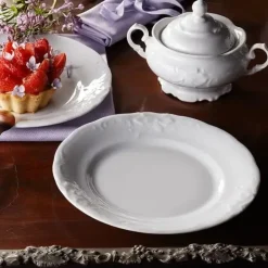 CHODZIEŻ FRYDERYKA BIAŁA C001 Serwis kawowy 39 el / 12 osób / porcelana