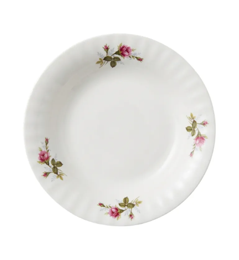 CHODZIEŻ IWONA B026 Serwis obiadowy 18 el 6 osób / porcelana / Chodzieska róża