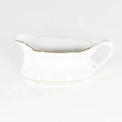 CHODZIEŻ KAMELIA B014 ZŁOTA LINIA Zestaw obiadowy 44 el / 12 osób / porcelana