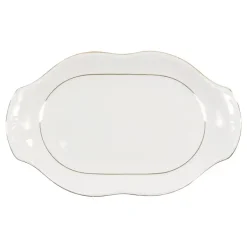 CHODZIEŻ KAMELIA B014 ZŁOTA LINIA Zestaw obiadowy 44 el / 12 osób / porcelana