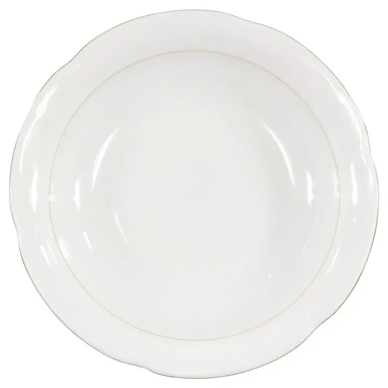 CHODZIEŻ KAMELIA B014 ZŁOTA LINIA Zestaw obiadowy 44 el / 12 osób / porcelana