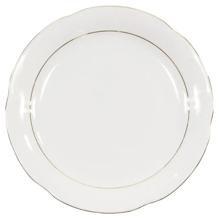 CHODZIEŻ KAMELIA B014 ZŁOTA LINIA Zestaw obiadowy 44 el / 12 osób / porcelana