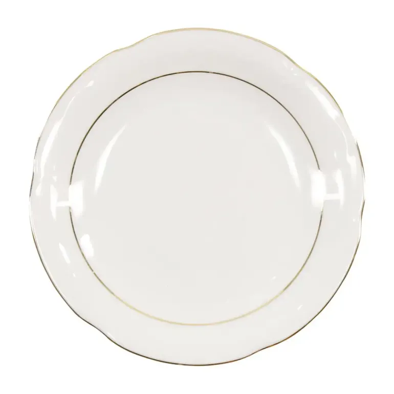 CHODZIEŻ KAMELIA B014 ZŁOTA LINIA Zestaw obiadowy 44 el / 12 osób / porcelana