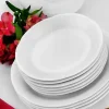 CHODZIEŻ KAMELIA C000 BIAŁA Serwis obiadowo-kawowy 30 el / 6 osób / porcelana