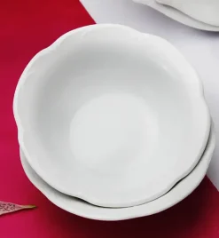 CHODZIEŻ KAMELIA C000 BIAŁA Serwis obiadowy 44 el / 12 osób / porcelana