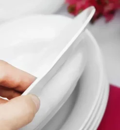 CHODZIEŻ KAMELIA C000 BIAŁA Talerz głęboki 22 / porcelana
