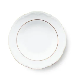 CHODZIEŻ MARIA TERESA B014 ZŁOTA LINIA | Talerz głęboki 22,5 cm / porcelana