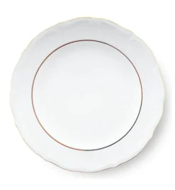 CHODZIEŻ MARIA TERESA B014 ZŁOTA LINIA | Talerz płytki 25 cm / porcelana