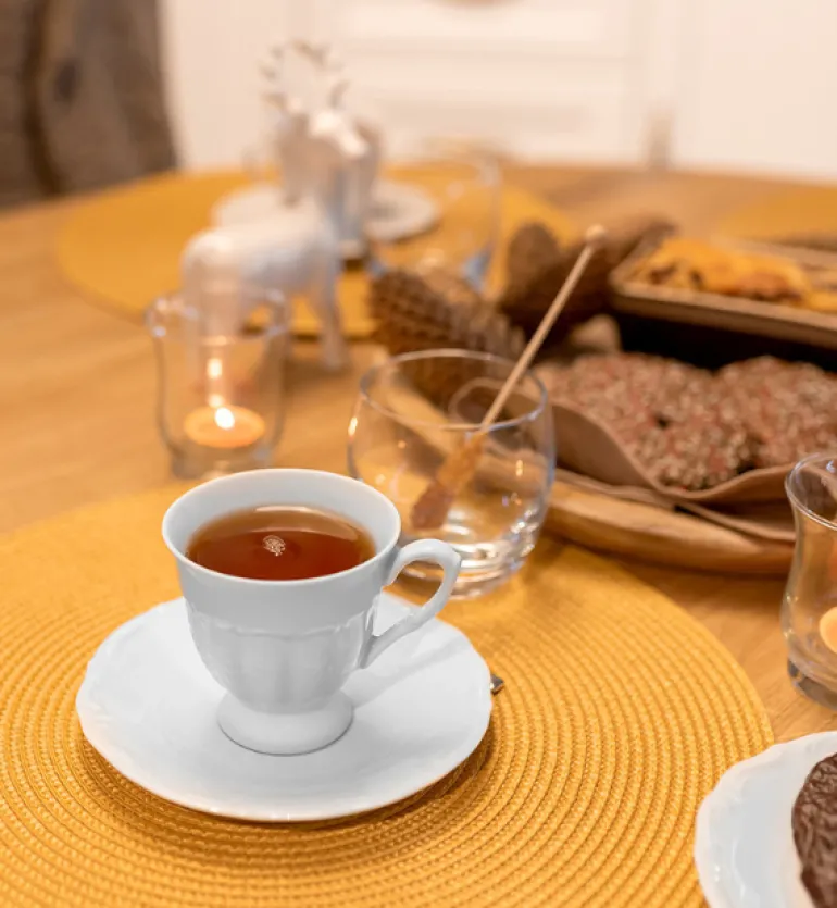 CHODZIEŻ MARIA TERESA C001 BIAŁA Filiżanka 210 ml ze spodkiem / porcelana